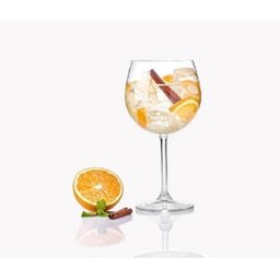 JOGO DE TAÇAS GIN 6 PEÇAS CRISTAL DEGUSTAÇÃO 570ML BOHÊMIA 4S032/GIN - 1