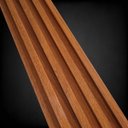 Ver imagem 4 de Placa de Painel Ripado Eco 290 X 16 X 2,5 Cm Wpc