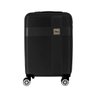 Mala de Viagem Media Expansível em ABS IKA Taurus Rodas Duplas Cadeado TSA Tam: M Preta - 1