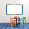 Lousa Quadro Branco em PVC Infantil 62x40 cm Galinha Pintadinha Ref 02 - 1