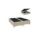 Ver imagem 6 de Cama Box Bau Bege Suede King 1,93cm Premium Blindada Super Reforçada