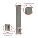 Ver imagem 4 de Kit Lixeira e Porta Copo Descartavel Água Inox 15 Litros