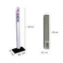 Ver imagem 2 de Kit Lixeira E Porta Copo Descartavel Inox Pvc Café 50ml