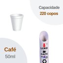 Ver imagem 3 de Kit Lixeira E Porta Copo Descartavel Inox Pvc Café 50ml
