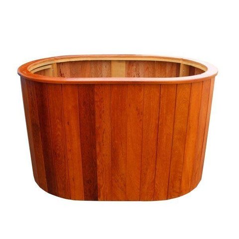 Deck de Madeira Ouro Fino para Ofurô Heatiro Duplo Marrom