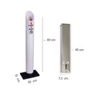 Ver imagem 2 de Kit Lixeira e Porta Copo Descartavel Inox Pvc Água 200Ml