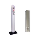 Ver imagem 1 de Kit Lixeira e Porta Copo Descartavel Inox Pvc Água 200Ml