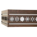 Ver imagem 5 de Luminária Decorativa Madeira Plafon Porto Belo Quad 30cm