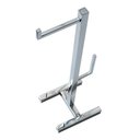 Ver imagem 2 de Papeleira de Piso C/ Revisteiro + Reserva Inox - Kromus Qd0409