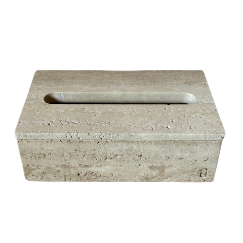 Porta Lenço Lineare Mármore Travertino Romano Bruto Vintage