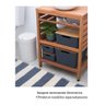 Caixa Organizadora com Tampa de Bambu - 4L - Cinza - Oikos - 6