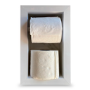 Ver imagem 3 de Porta Papel Higiênico Porcelanato Branco Carrara