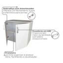 Ver imagem 6 de Armário Baixo de Escritório Kitcubos 2 Portas