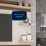 Rack com Painel para Sala Tv até 50 Polegadas - Mod.2033 Cor:off White/freijó - 5