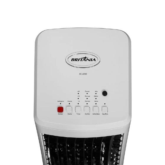 Climatizador de Ar Britânia 5 em 1 Capacidade 3,2l Bcl05fi - 127v - 5