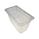 Ver imagem 1 de Cuba Gastronômica Policarbonato GN 1/3X200 mm 7 Litros Para Sous Vide SEM TAMPA "SB" 1/3x200 sem tam