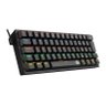 Teclado Usb Mini Gamer Redragon Fizz Rainbow Mecanico K617-r-b Pt-brown Preto - 2