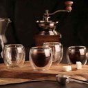 Ver imagem 2 de Kit 2 Copos Vidro Dupla Parede 250 ml Hot Cold Kenya