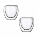 Ver imagem 1 de Kit 2 Copos Vidro Dupla Parede 250 ml Hot Cold Kenya