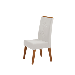 Mesa de Jantar Retangular Otis C/8 Cad Flora em Madeira Maciça Mel/off White/v.marfim - 3