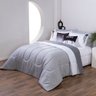 Kit 7 Peças Edredom Casal Queen Colorful Linho e Hipercal 400 Fios Cinza - 9