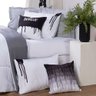 Kit 7 Peças Edredom Casal Queen Colorful Linho e Hipercal 400 Fios Cinza - 4