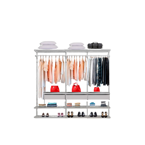 Closet Aramado - Linear Clr285 Gav Cor:branco;tamanho:2,20