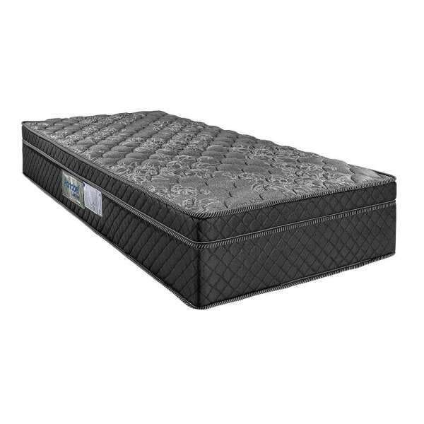 Cama Box Ba Solteiro Colch o Portobel de Mola Arezzo Black