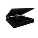 Ver imagem 3 de Cama Box Baú Bipartido Casal + Colchão Portobel de Mola Arezzo Black Light
