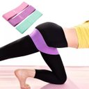Ver imagem 4 de Kit Com 3 Faixas Elásticas Exercício Hip Pilates Funcional