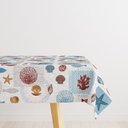 Ver imagem 4 de Toalha Mesa Plástica Térmica Fundo do Mar 4 lugares 1,40