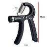 Aperto de Mao Hand Grip Mola Exercicio Punho Mao Braço Antebraço Fitness Ajustavel Regulavel Fortale - 3