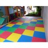 Kit 6 Placas Tatame Tapete de Encaixe para Piso de Borracha EVA 50x50x1 - 5
