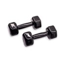 Ver imagem 5 de Dumbbell sextavado emborrachado (Par) 2KG - Preto