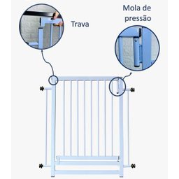 Grade Proteção/Portão - 80 Cm Seguro Forte - 2