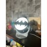 Luminoso Batman Refletor 3d Decoração Nerd com Fonte Bivolt - 3