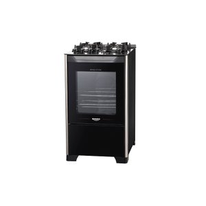 Fogão Dako Magister 4 Bocas Preto Mesa de Vidro Bivolt 300000727