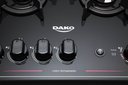 Ver imagem 5 de Fogão Dako Magister 4 Bocas Preto Mesa de Vidro Bivolt 300000727