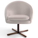 Ver imagem 6 de Kit 2 Poltronas Madeira Rafa B-309 Veludo Bege