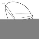Ver imagem 3 de Kit 2 Poltronas Madeira Rafa B-309 Veludo Bege