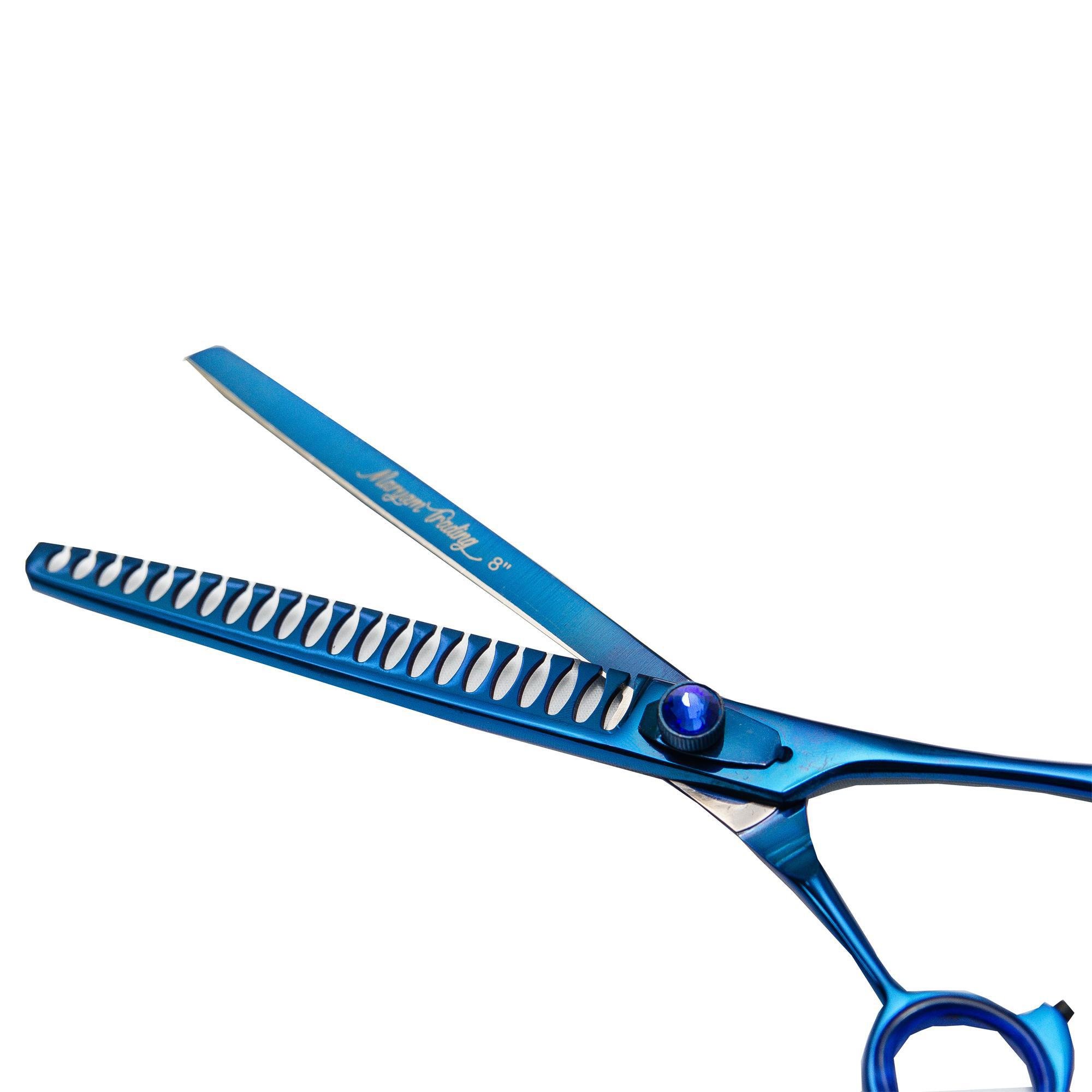 Tesoura Tubarão 8 Azul Maryam Trading Pet Tosa | MadeiraMadeira