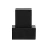 Acabamento Para Registro Preto Fosco Quadrado 1.1/2 Metal - 2