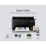 Multifuncional Epson EcoTank L3150 Tanque de Tinta Colorida, Wi-Fi Direct, USB, Bivolt - 3
