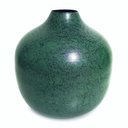 Ver imagem 1 de Vaso Formato Bola em Metal Decorativo 20x22cm