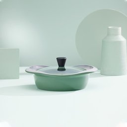 Kit 4X Panelas Cerâmica Natural Antiaderente Newtro - Roichen - 2