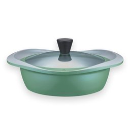 Kit 4X Panelas Cerâmica Natural Antiaderente Newtro - Roichen - 6