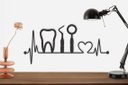 Ver imagem 3 de Quadro Profissões ODONTOLOGIA DENTISTA Mdf PREMIUM Decorativo - Preto
