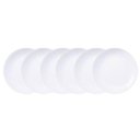 Ver imagem 1 de Jogo 6 Pratos Fundos Porcelana Branca para Sopa Caldos 22cm Tramontina Sophia Mesa Posta