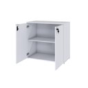Ver imagem 5 de Armário Baixo com 02 Portas 75x80x42cm Wlab80 Branco Chess