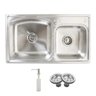 Cuba Inox Cozinha Modelo 7843D Medidas - 780 430 210 - 1